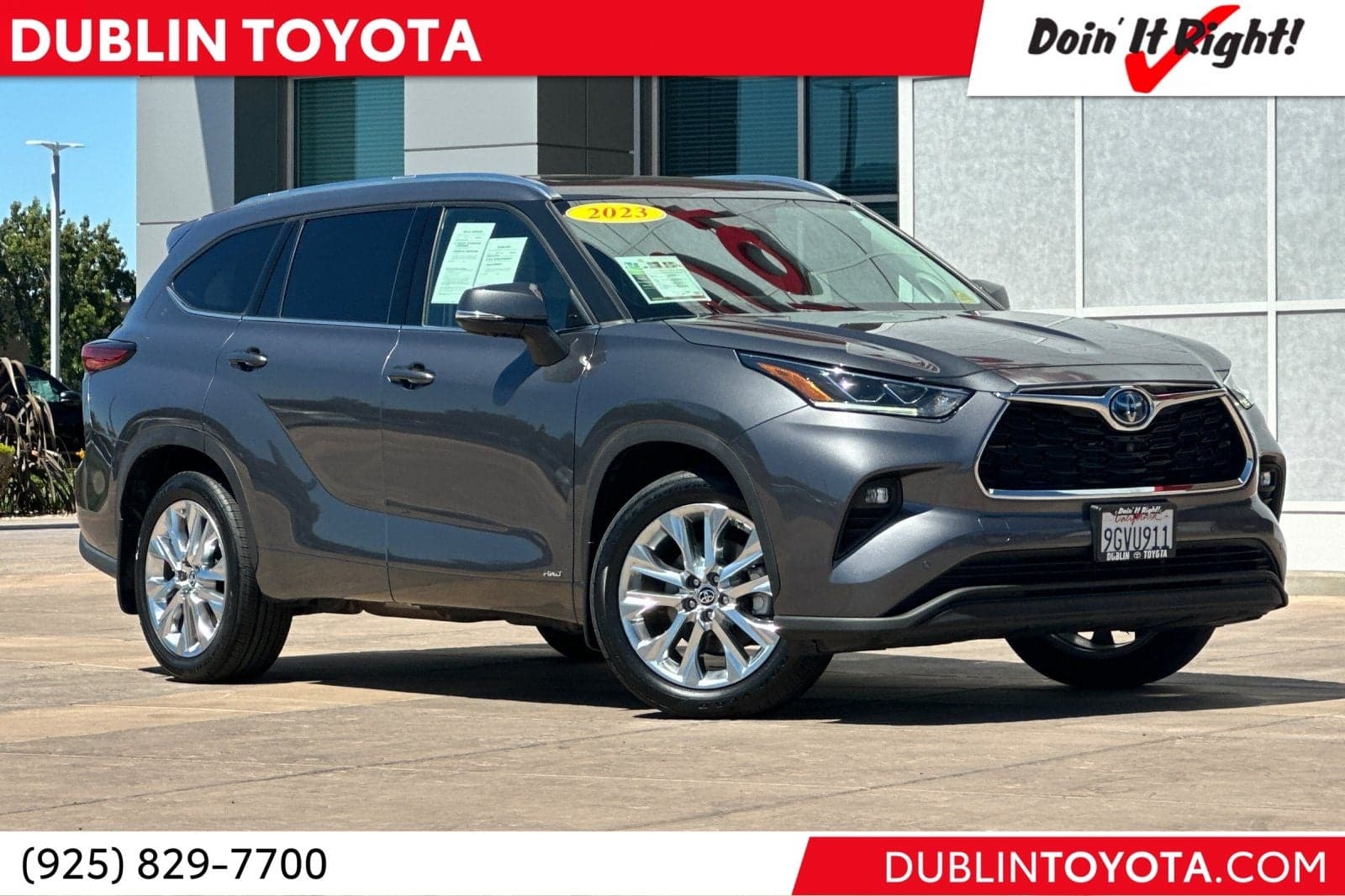 2023 Toyota Highlander Hybrid Limited — photo 1 of 47