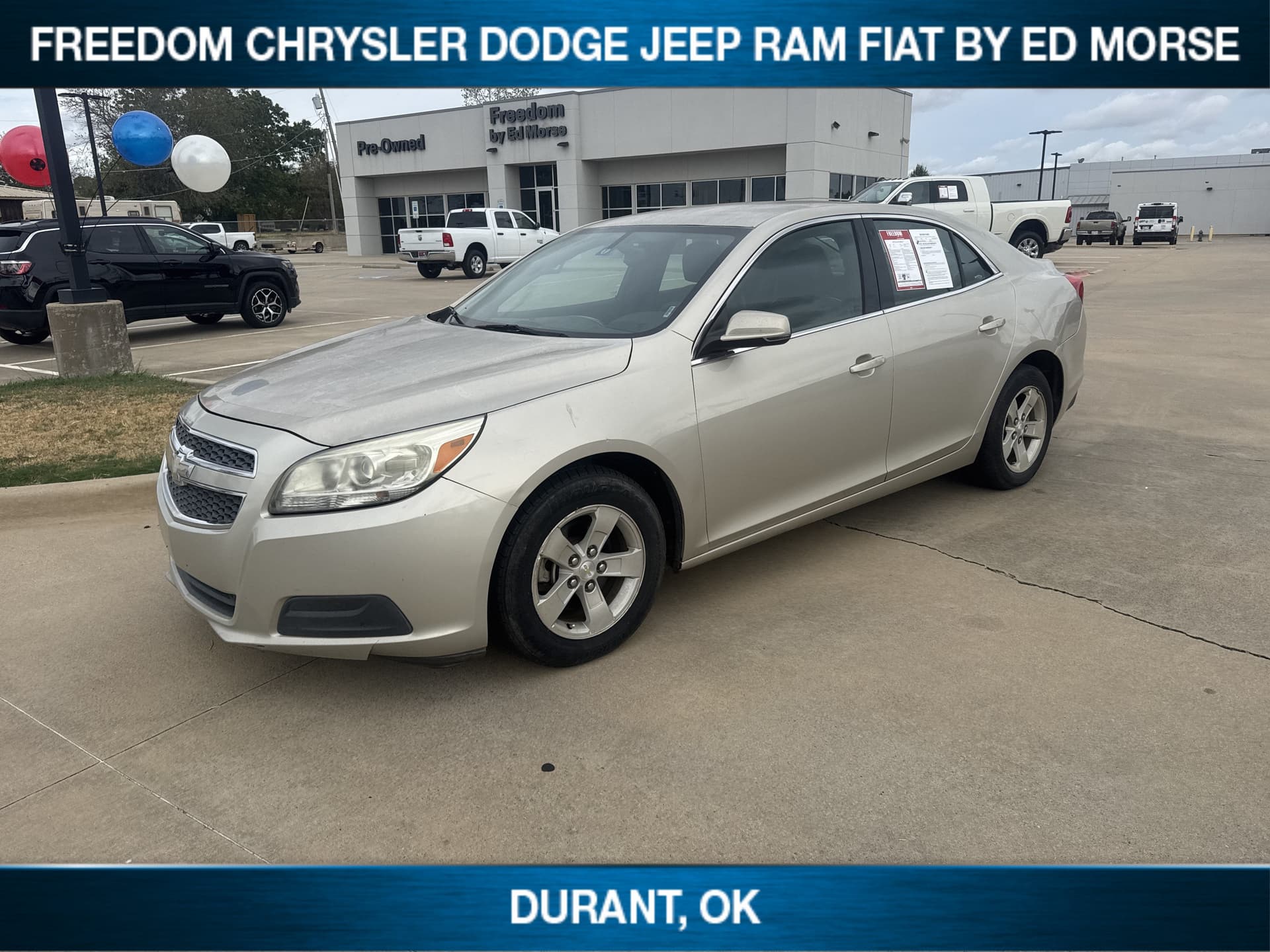 2013 Chevrolet Malibu LT — photo 1 of 6