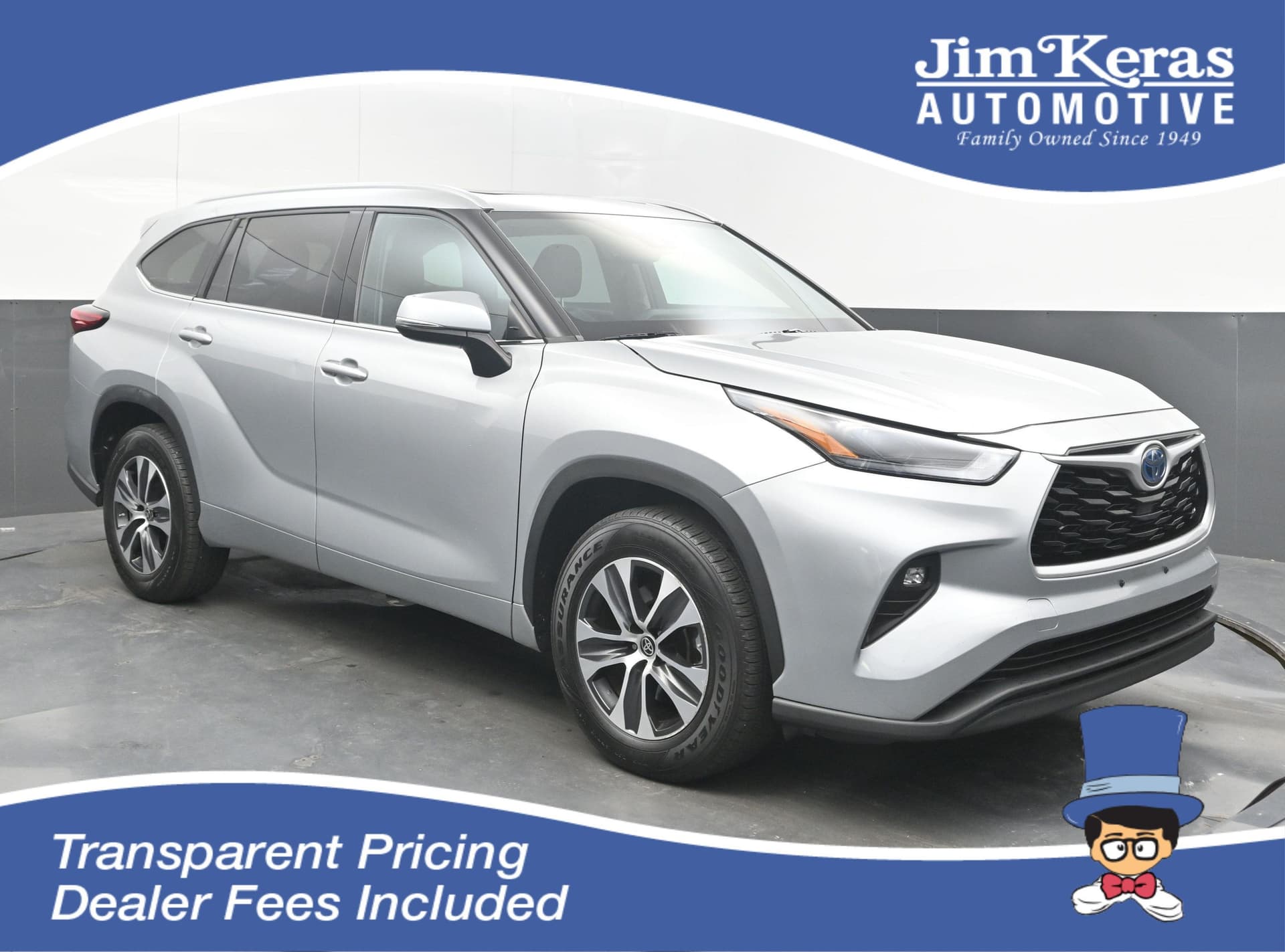 2022 Toyota Highlander Hybrid XLE — photo 1 of 52