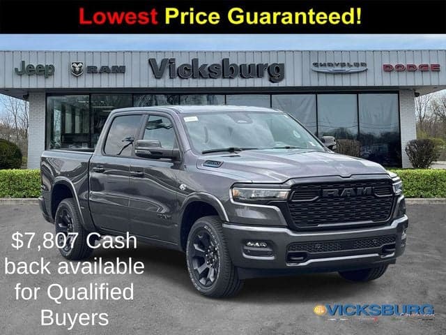 2026 RAM 1500 RAM 1500 BIG HORN CREW CAB 4X4 5'7' BOX — photo 1 of 76