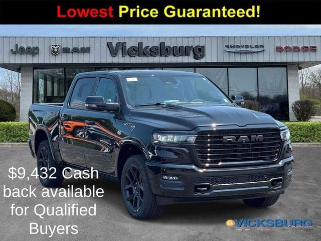 2026 RAM Ram 1500 RAM 1500 LARAMIE CREW CAB 4X4 5'7' BOX — photo 1 of 80
