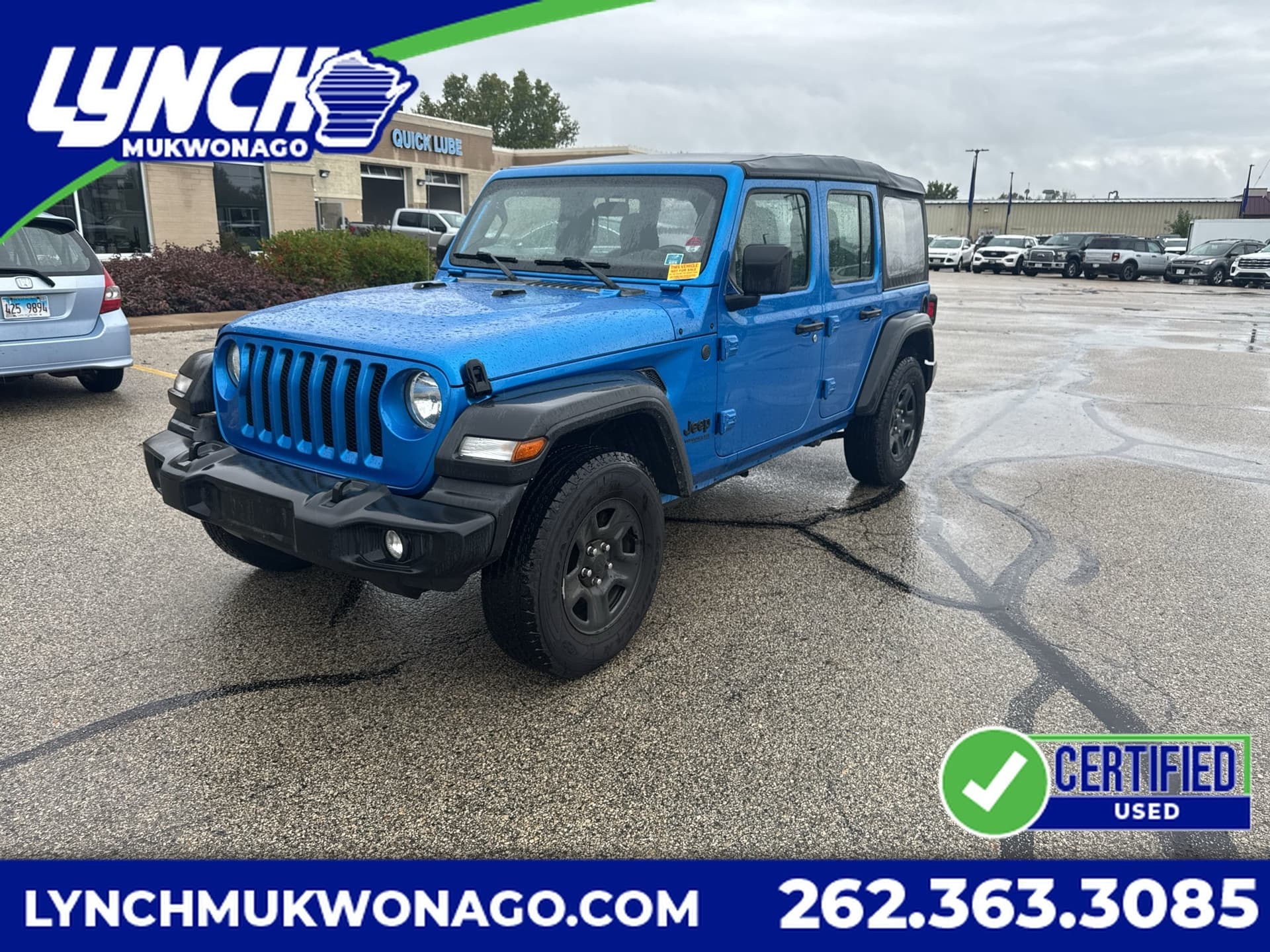 2022 Jeep Wrangler Unlimited Sport — photo 1 of 43