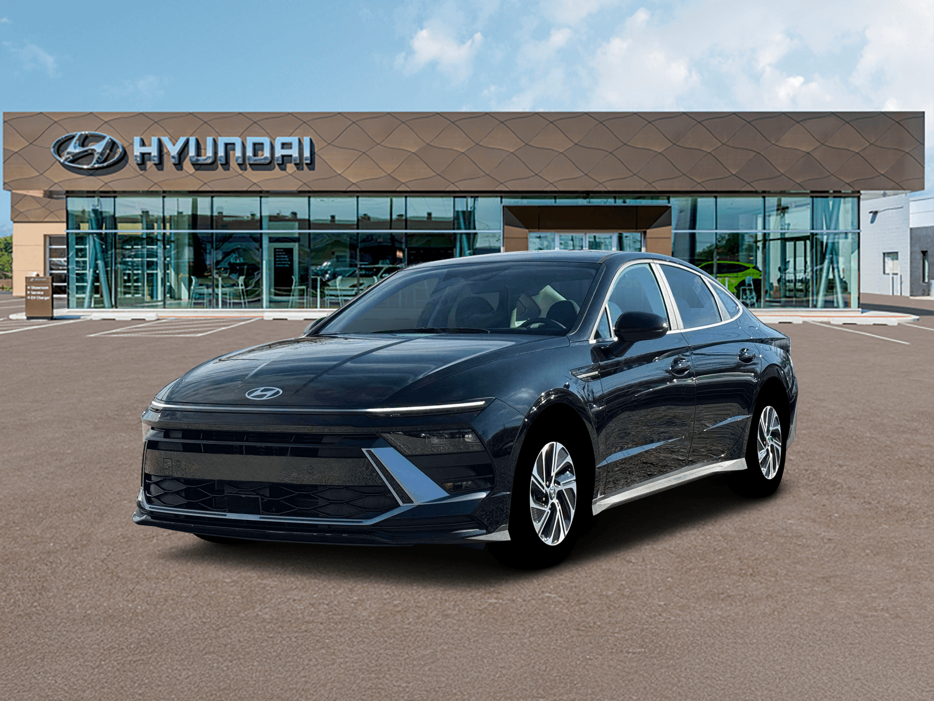2026 Hyundai SONATA HYBRID Blue — photo 1 of 19