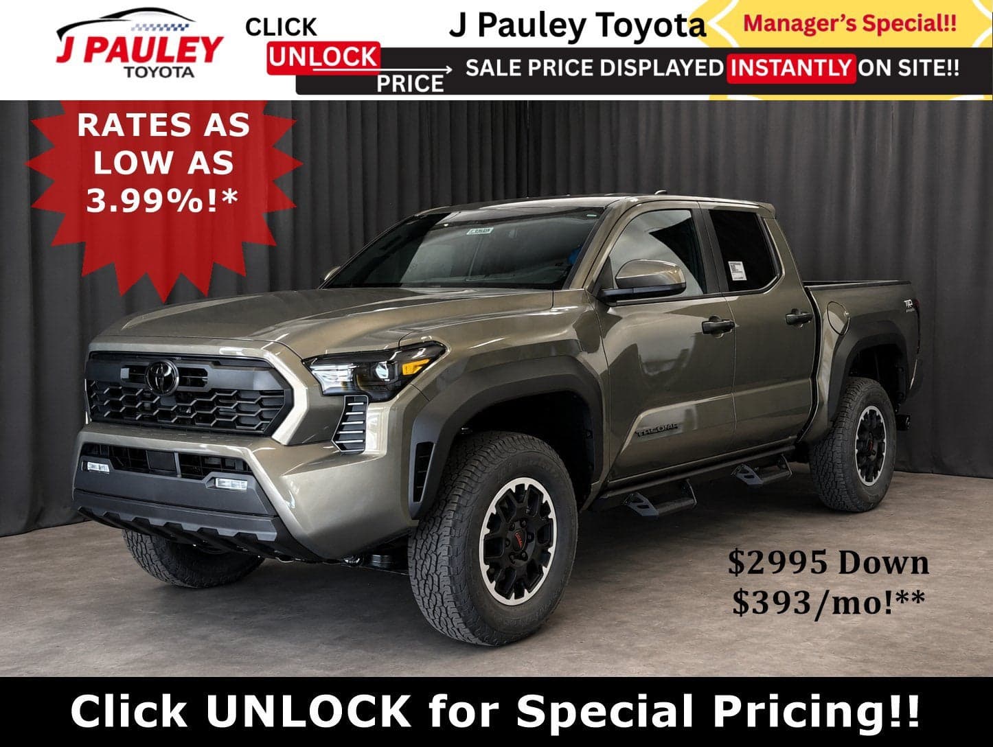 2026 Toyota Tacoma TRD Off Road 4WD — photo 1 of 59