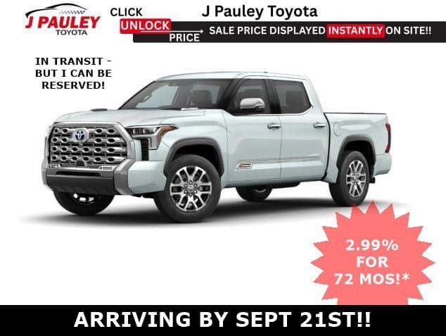 2026 Toyota Tundra 4WD Base — photo 1 of 30