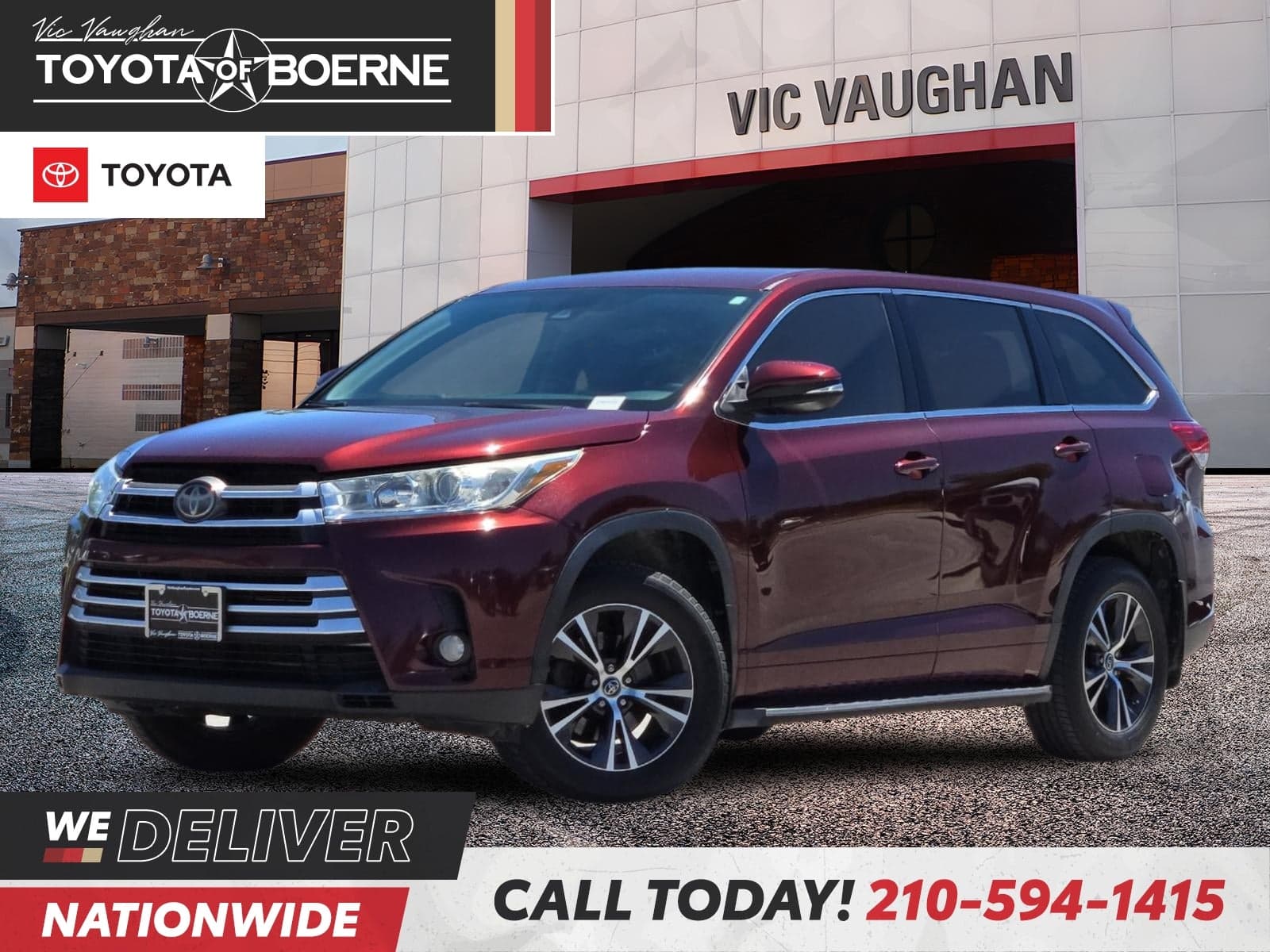 2018 Toyota Highlander LE Plus — photo 1 of 52