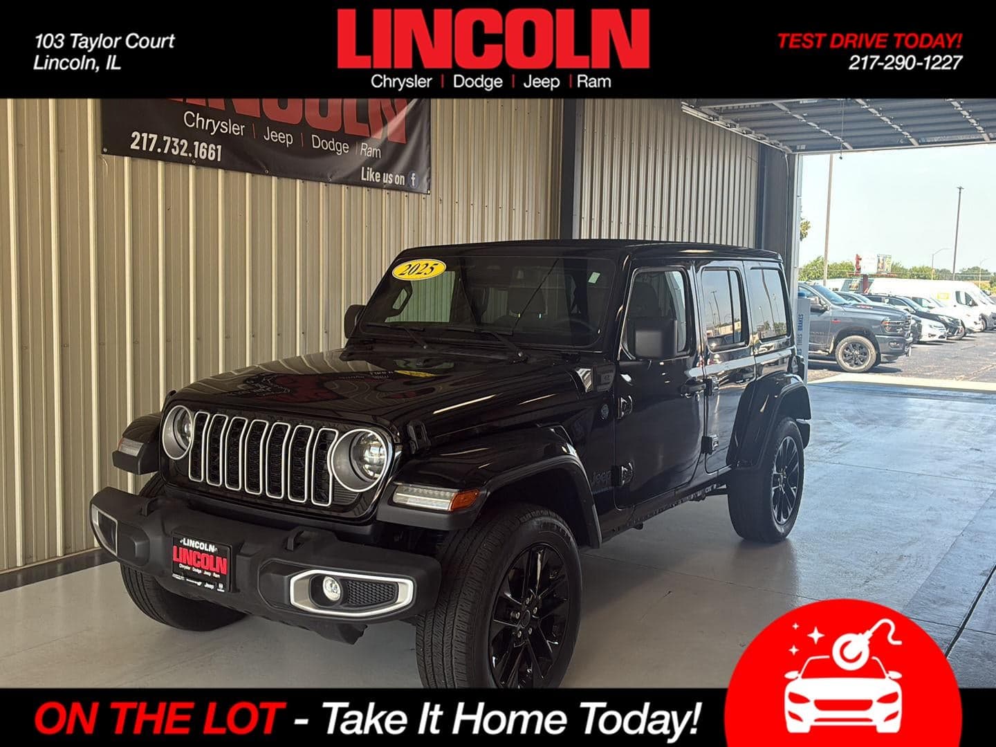 2025 Jeep Wrangler 4Xe Sahara — photo 1 of 28