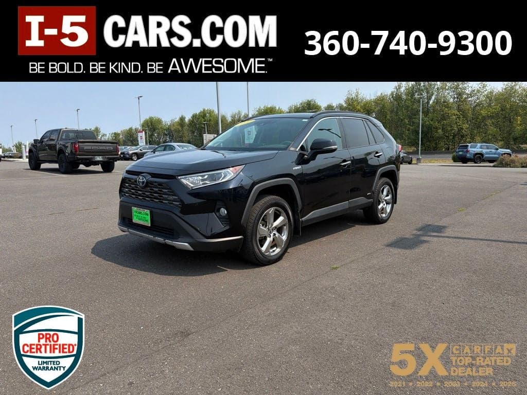 2020 Toyota RAV4 Hybrid Limited — photo 1 of 36