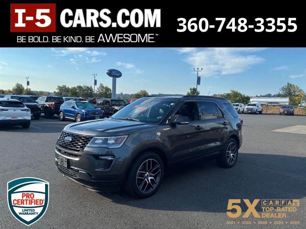 2018 Ford Explorer Sport — photo 1 of 9
