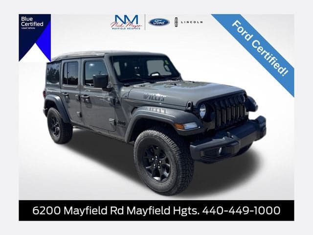 2020 Jeep Wrangler Unlimited Willys — photo 1 of 17