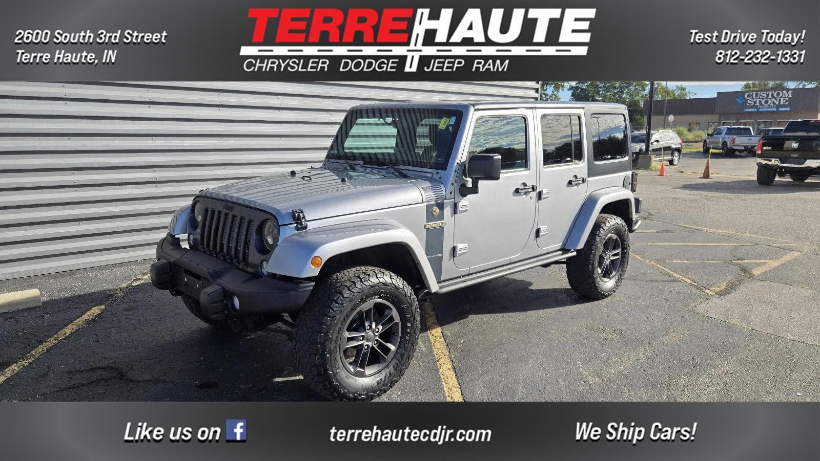 2018 Jeep Wrangler JK Unlimited Freedom Edition — photo 1 of 11