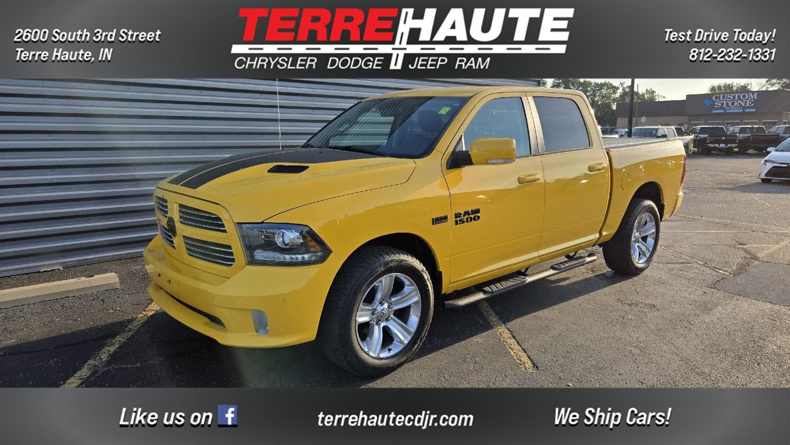 2016 RAM 1500 Sport — photo 1 of 37