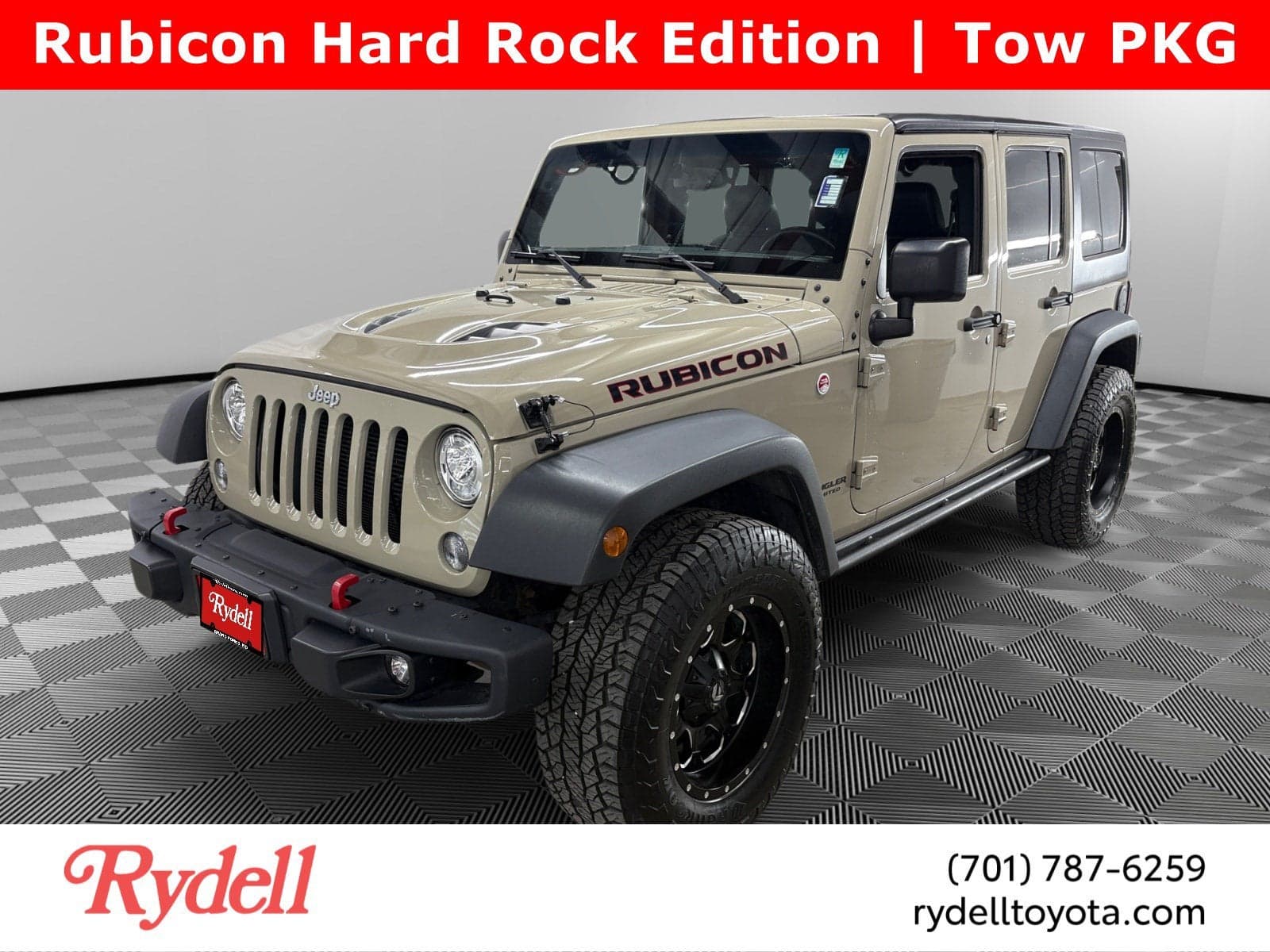 2017 Jeep Wrangler Unlimited Rubicon Hard Rock — photo 1 of 23