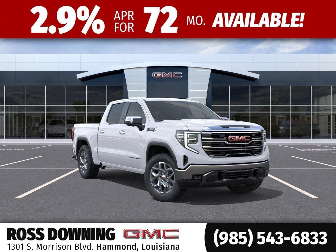 2026 GMC Sierra 1500 SLT — photo 1 of 55
