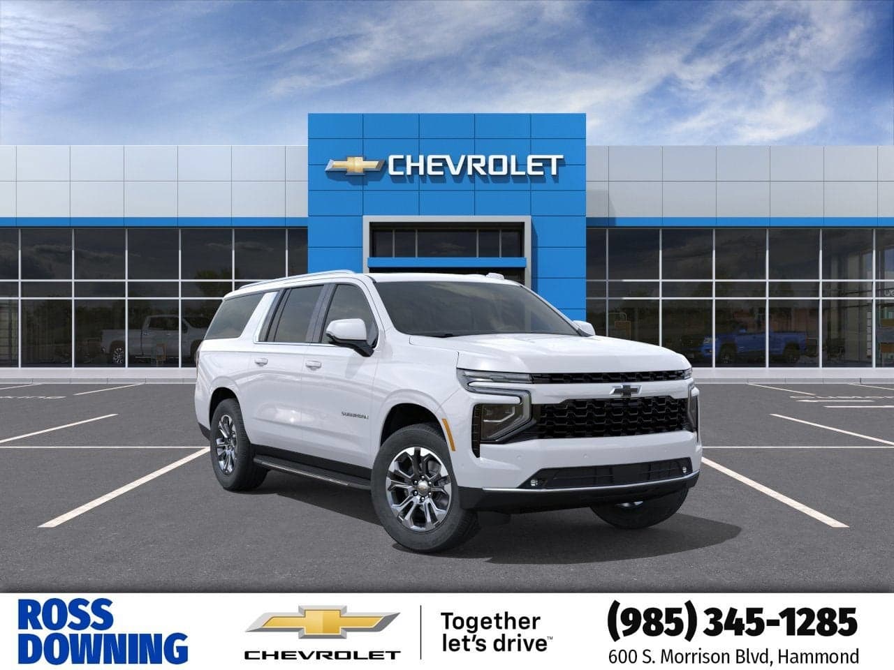 2026 Chevrolet Suburban LT — photo 1 of 55