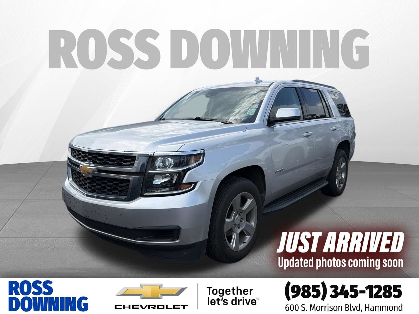 2019 Chevrolet Tahoe LT — photo 1 of 3