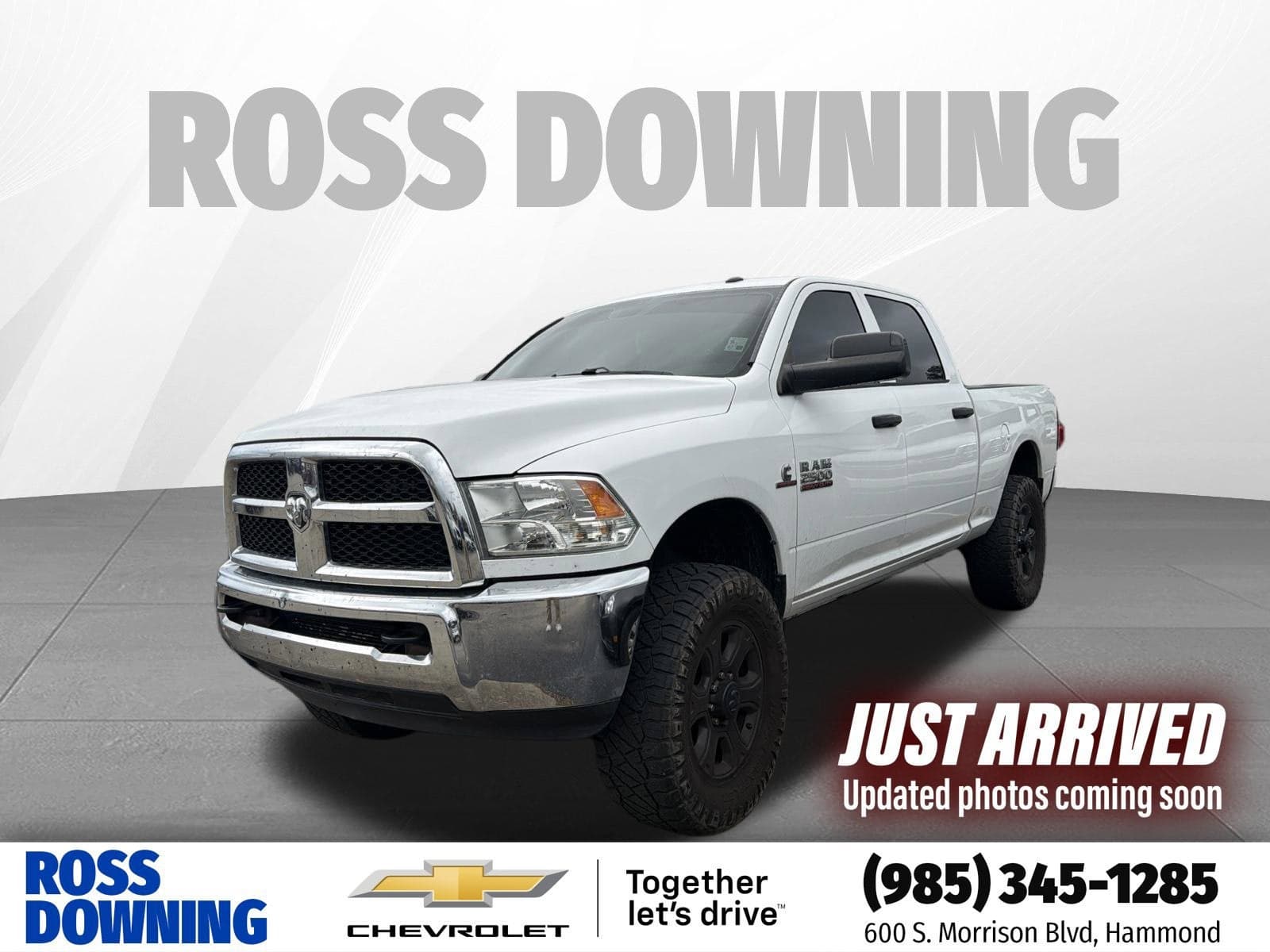 2016 RAM 2500 Tradesman — photo 1 of 3
