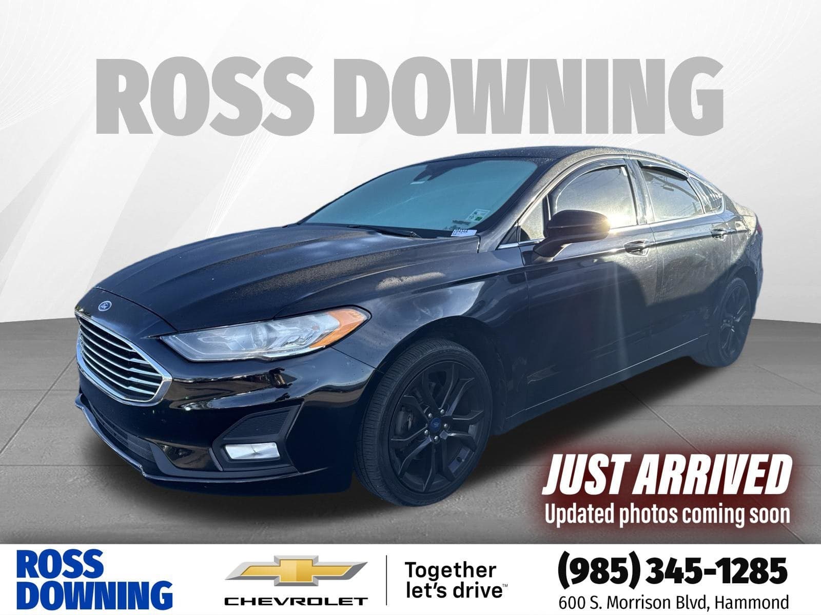2019 Ford Fusion SE — photo 1 of 3