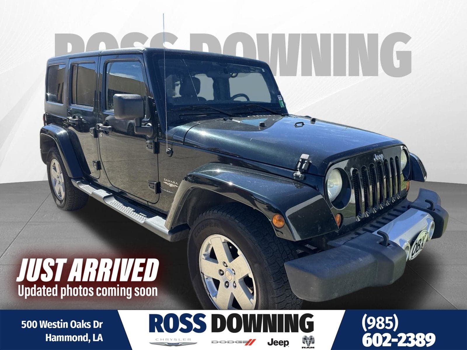 2012 Jeep Wrangler Sahara — photo 1 of 4