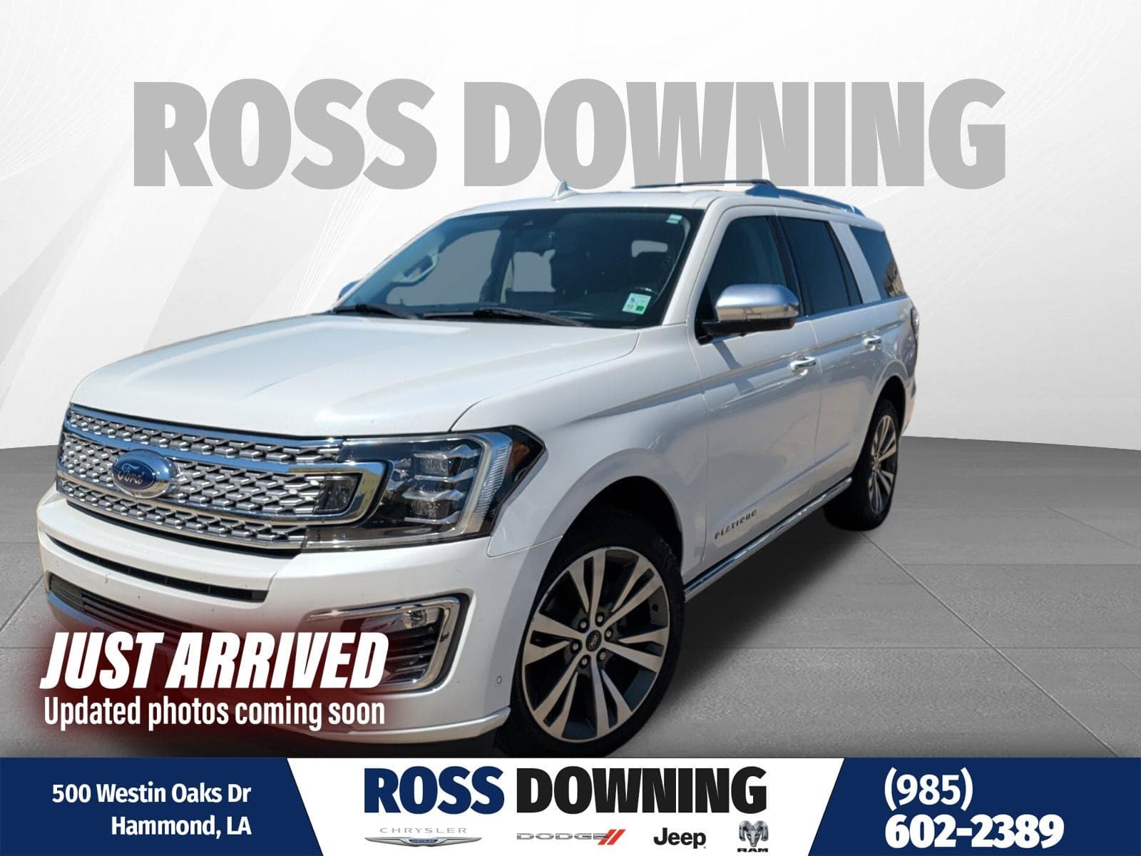 2020 Ford Expedition Platinum — photo 1 of 2