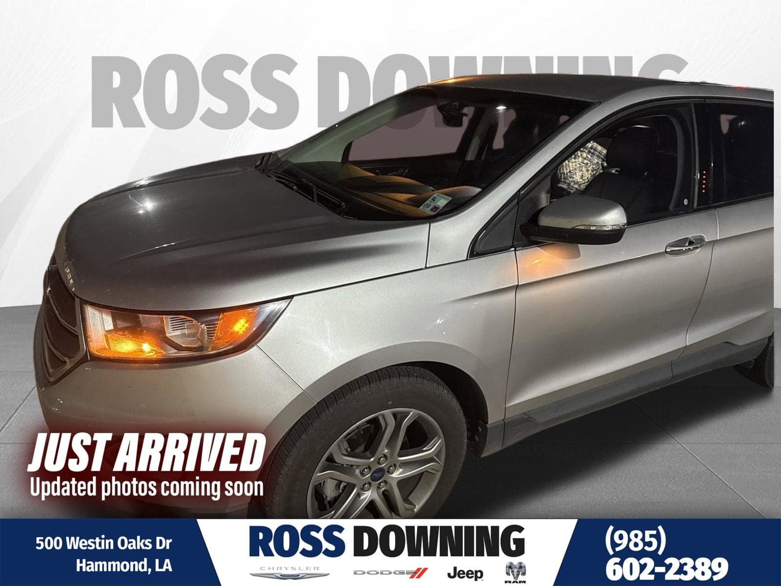 2016 Ford Edge Titanium — photo 1 of 5