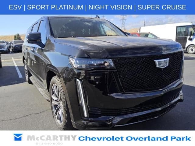 2022 Cadillac Escalade ESV Sport Platinum — photo 1 of 5