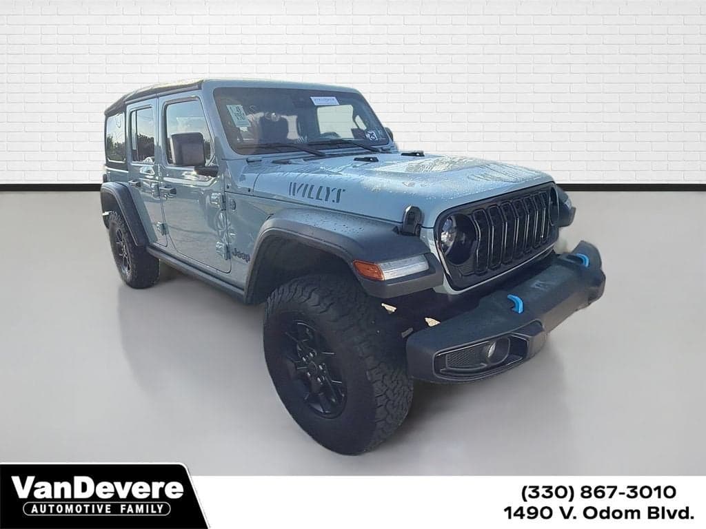 2024 Jeep Wrangler 4xe Willys — photo 1 of 28