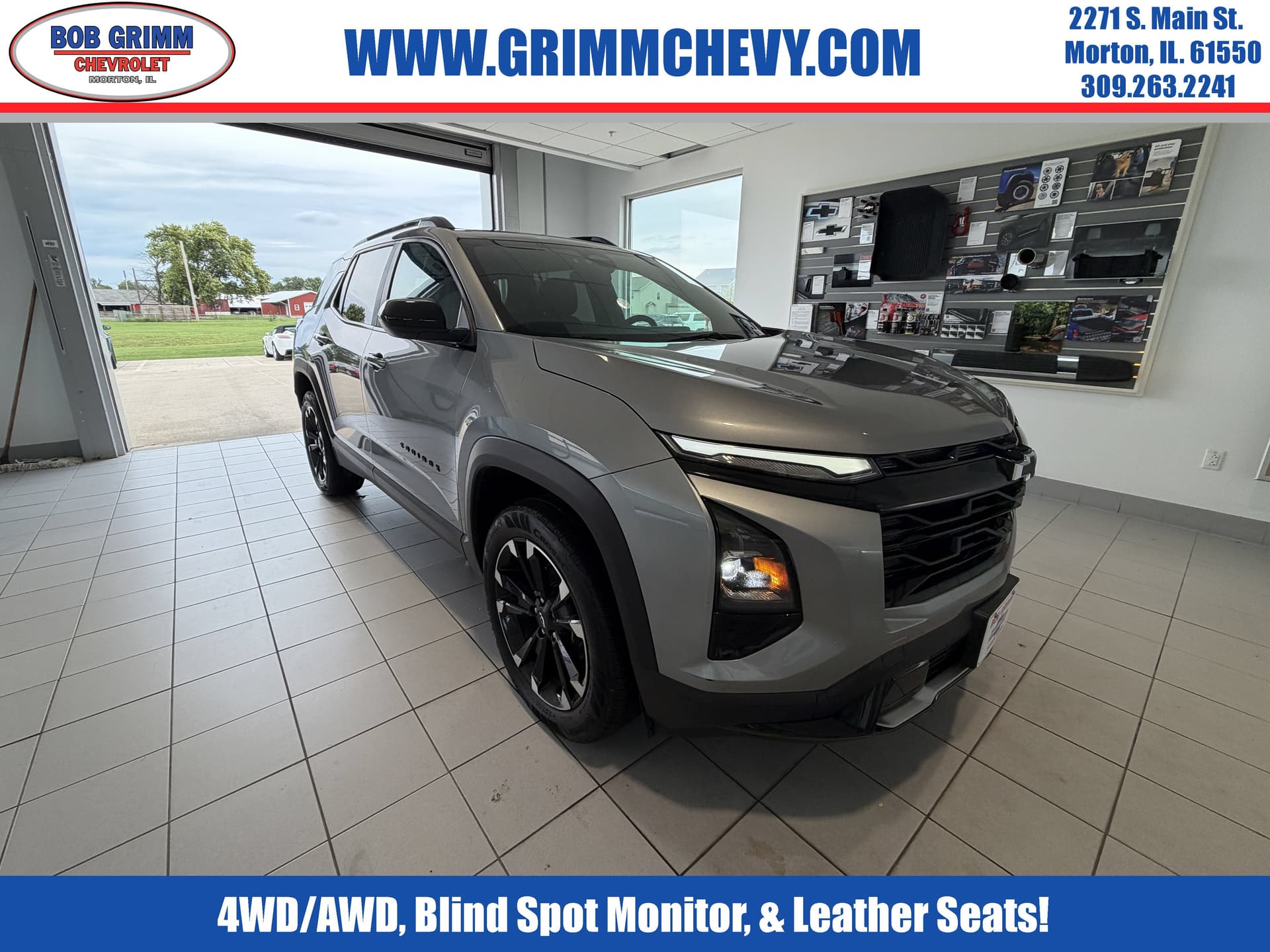 2025 Chevrolet Equinox RS — photo 1 of 34