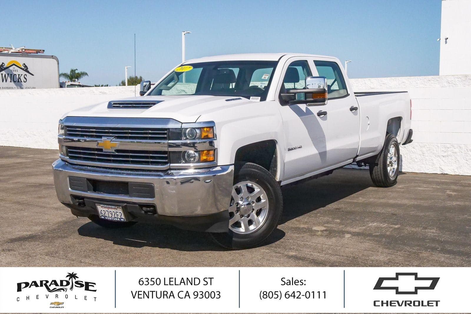 2017 Chevrolet Silverado 3500 HD Work Truck — photo 1 of 45