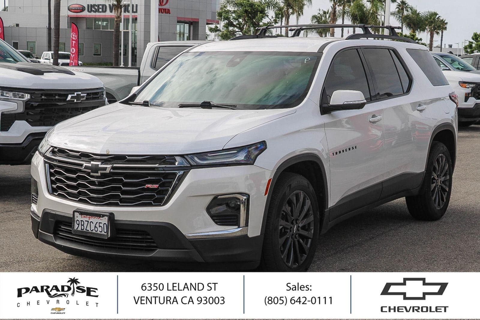 2022 Chevrolet Traverse RS — photo 1 of 28