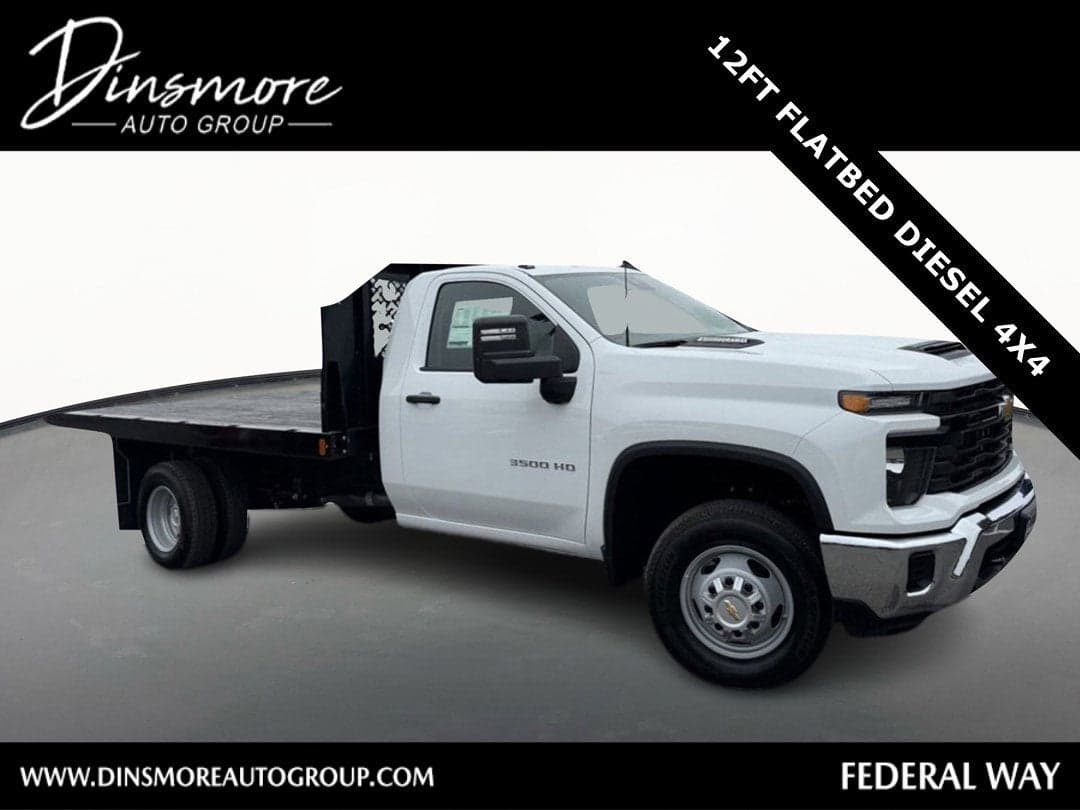 2025 Chevrolet Silverado 3500 HD Chassis Cab Work Truck — photo 1 of 21