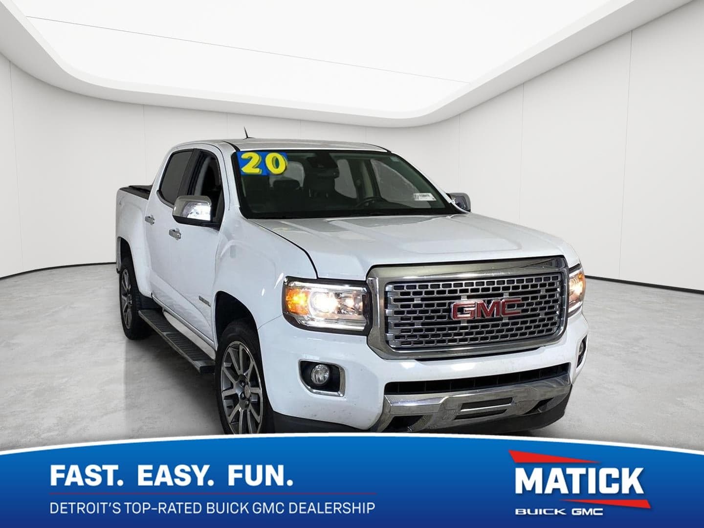 2020 GMC Canyon 4WD Denali — photo 1 of 77