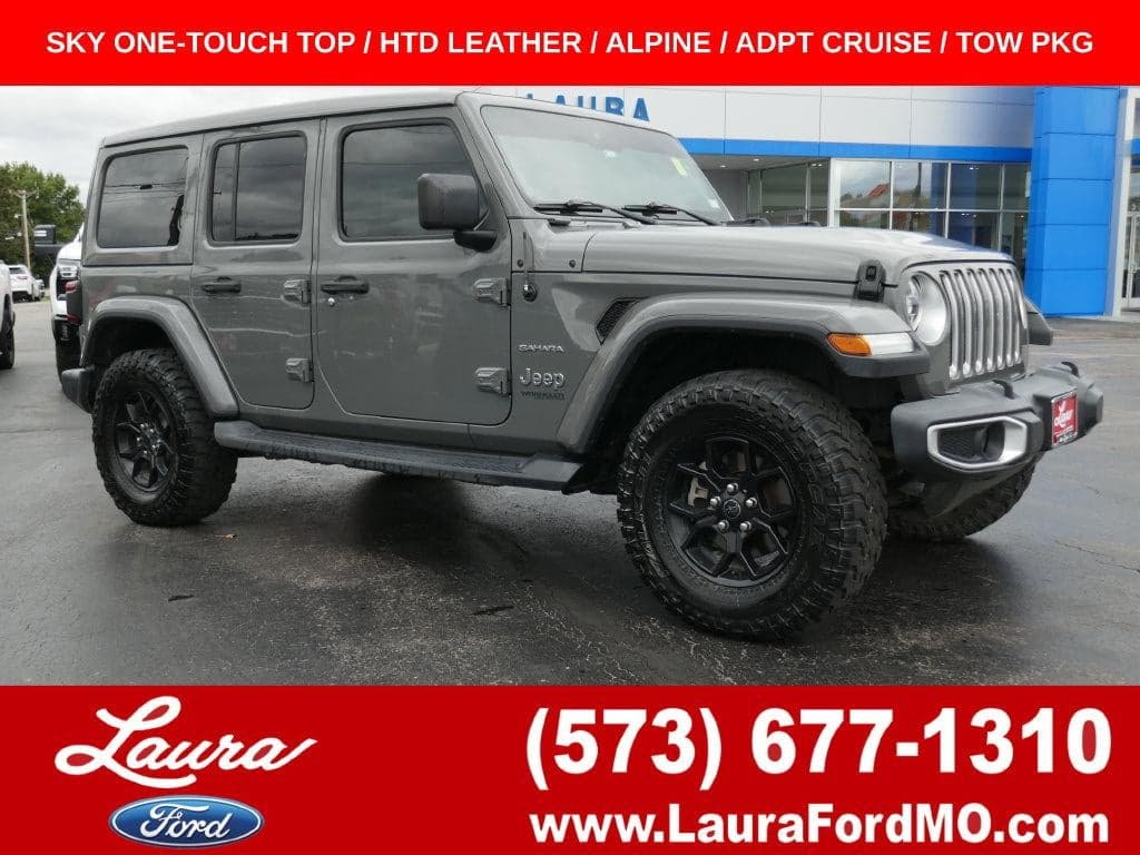 2020 Jeep Wrangler Unlimited Sahara — photo 1 of 5