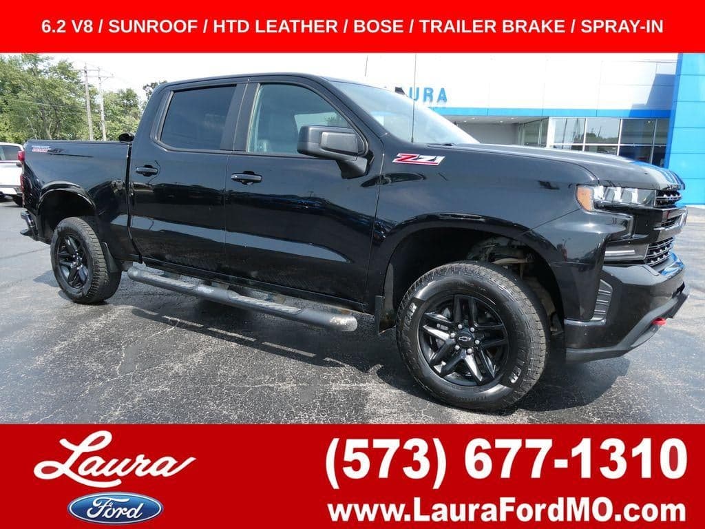 2020 Chevrolet Silverado 1500 Crew Cab Short Box 4-Wheel Drive LT Trail Boss — photo 1 of 54