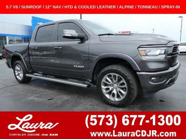 2021 RAM 1500 Laramie Crew Cab 4x4 5'7' Box — photo 1 of 60