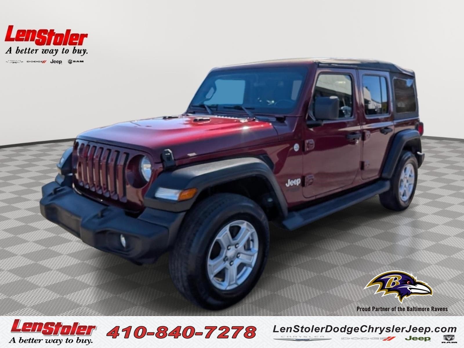 2021 Jeep Wrangler Unlimited Sport S — photo 1 of 5