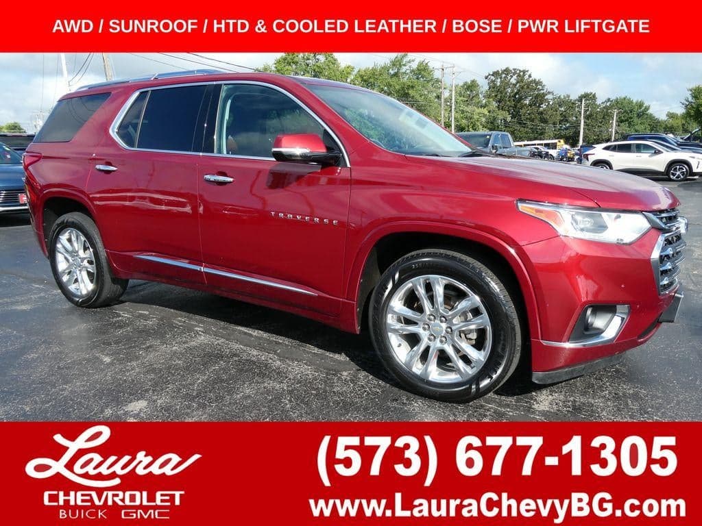2018 Chevrolet Traverse High Country — photo 1 of 58