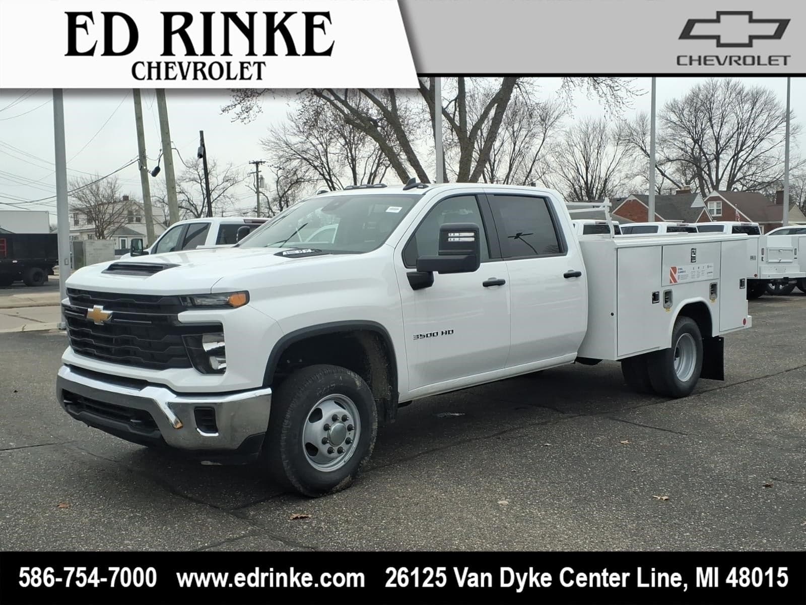 2026 Chevrolet Silverado 3500 HD Chassis Cab Work Truck — photo 1 of 40