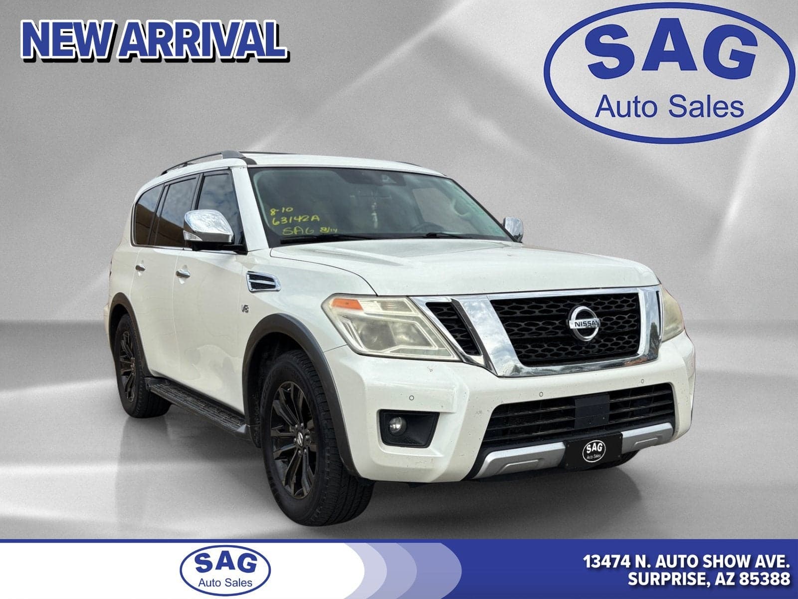 2018 Nissan Armada Platinum — photo 1 of 11