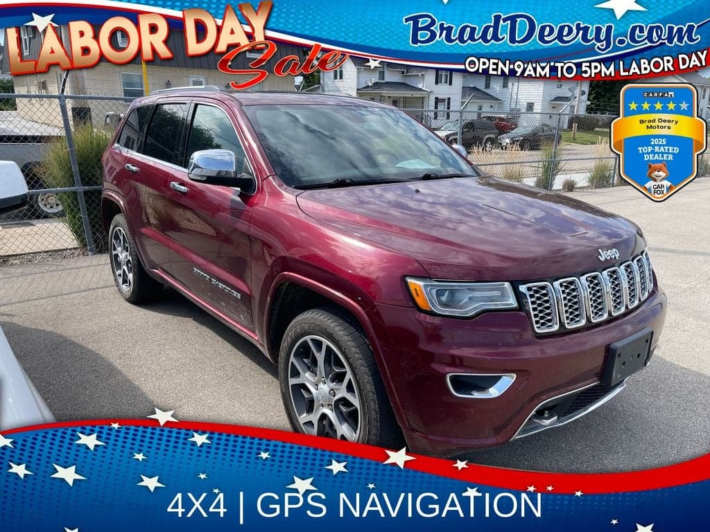 2019 Jeep Grand Cherokee Overland — photo 1 of 14