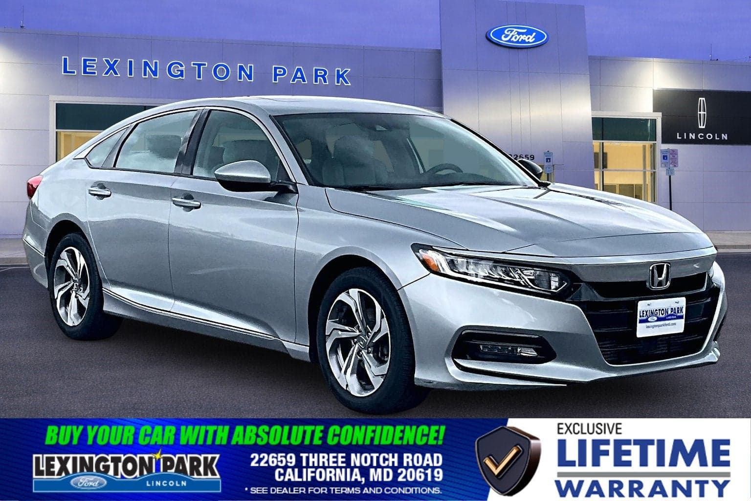 2018 Honda Accord Sedan EX 1.5T — photo 1 of 35