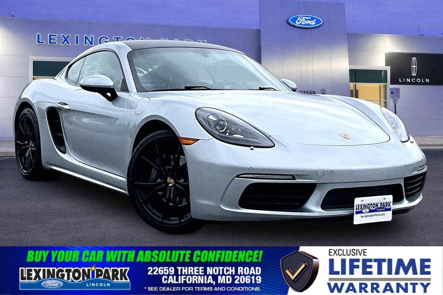 2018 Porsche 718 Cayman Base — photo 1 of 30