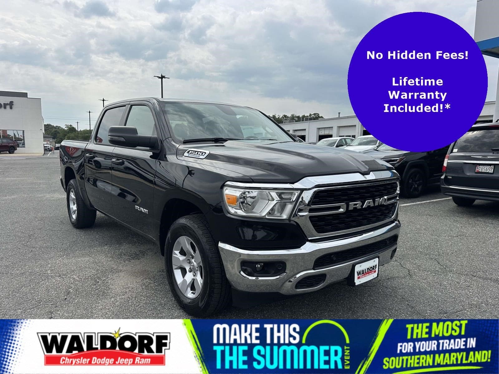 2023 RAM 1500 Big Horn Crew Cab 4x4 5'7' Box — photo 1 of 53