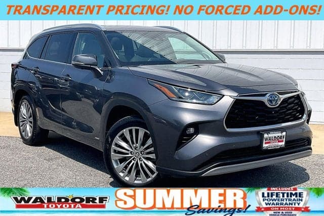 2024 Toyota Highlander Hybrid Hybrid Platinum — photo 1 of 40