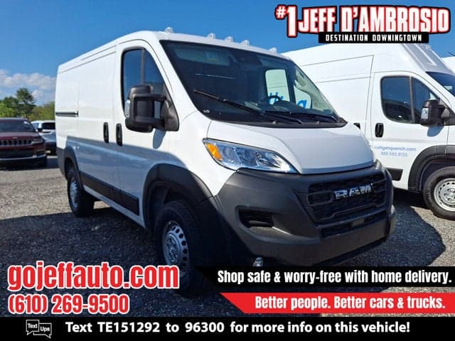 2026 RAM ProMaster Cargo Van Tradesman 1500 Low Roof 118" WB w/Pass Seat — photo 1 of 15