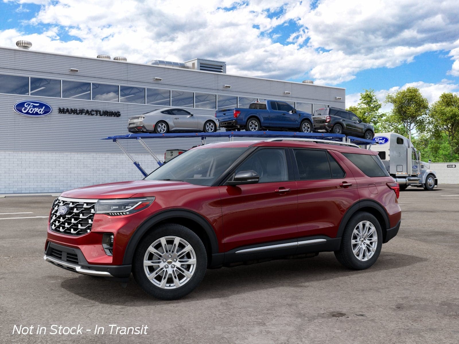 2027 Ford Explorer Platinum — photo 1 of 5