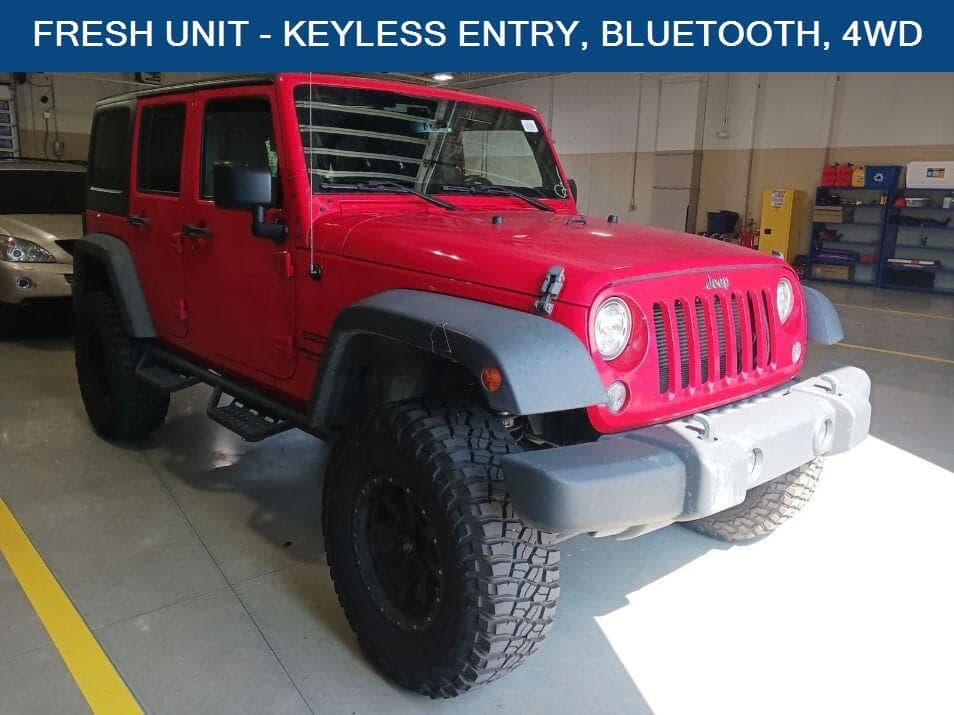 2017 Jeep Wrangler Unlimited Sport — photo 1 of 11