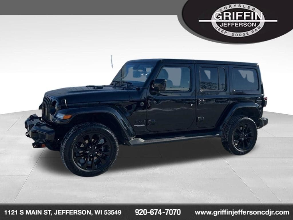 2021 Jeep Wrangler Unlimited Sahara High Altitude 4WD Near Madison WI — photo 1 of 25