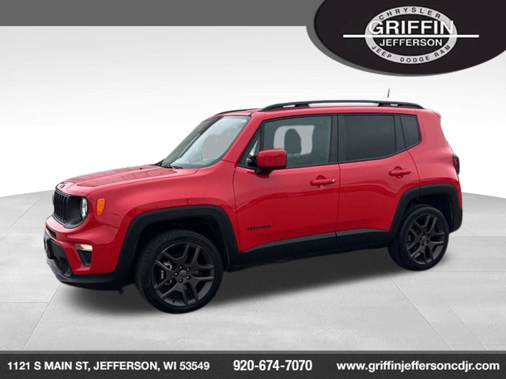 2022 Jeep Renegade Latitude Red Edition 4WD Near Madison WI — photo 1 of 31