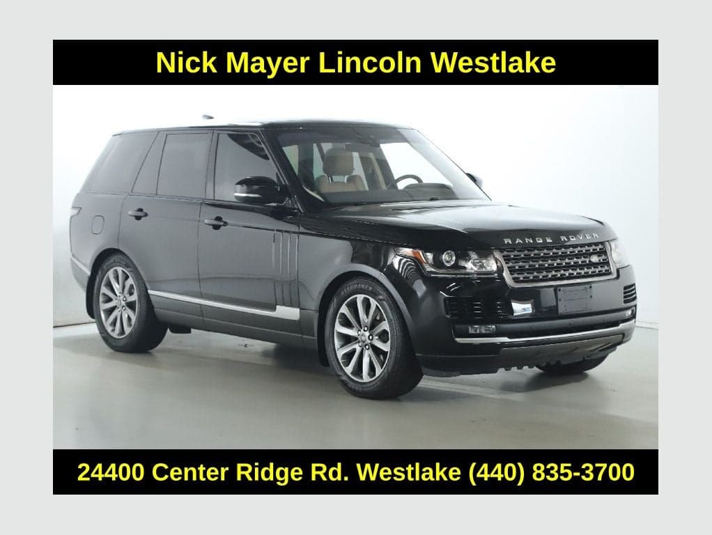 2017 Land Rover Range Rover Base — photo 1 of 47